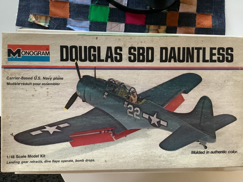 Monogram Dauntless Vintage kit 1/48 - Ready for Inspection - Aircraft ...